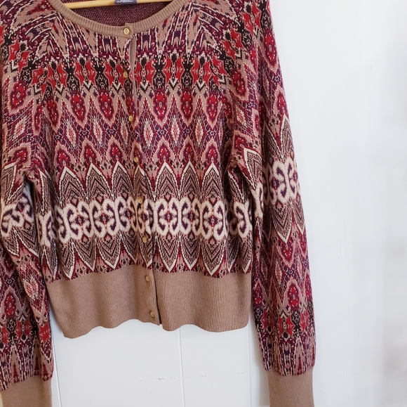 George by Mark Eisen Sweater Women Large (12-14) T - Picture 5 of 12